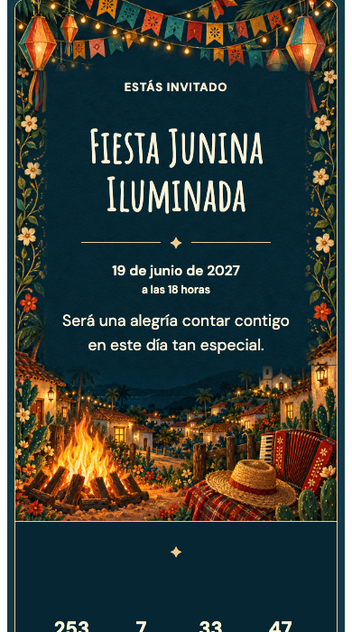 Fiesta Junina Iluminada