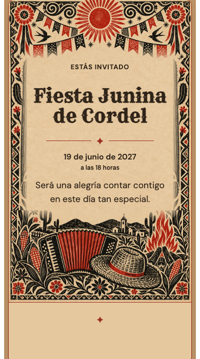 Fiesta Junina de Cordel