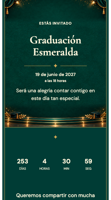 Graduación Esmeralda