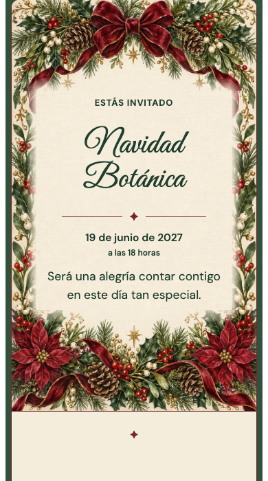 Navidad Botánica
