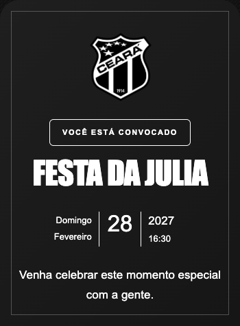 Convite Ceará