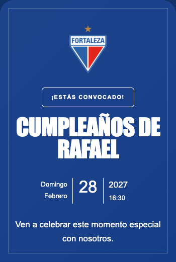 Invitación Fortaleza