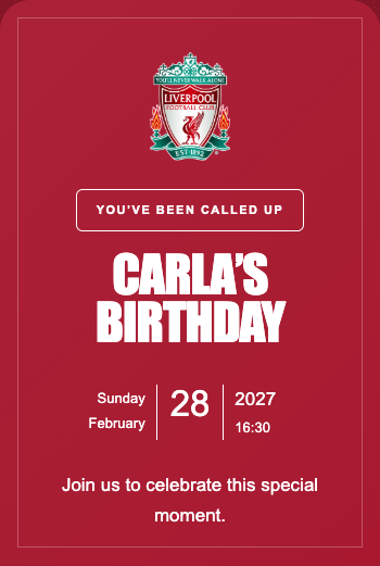 Liverpool Invitation