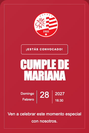Invitación Náutico