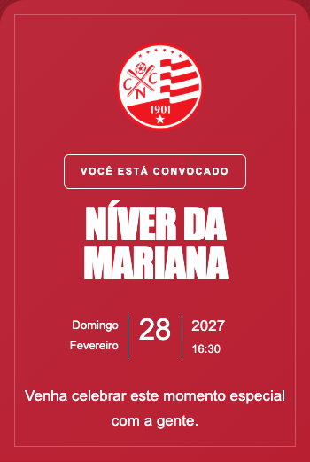 Convite Náutico