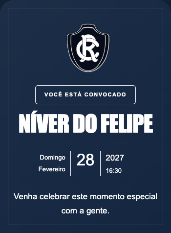 Convite Remo