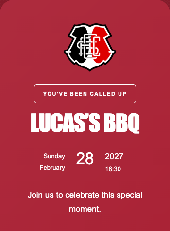 Santa Cruz Invitation