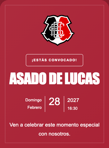 Invitación Santa Cruz