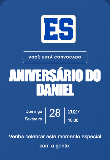 Convite Seleção El Salvador