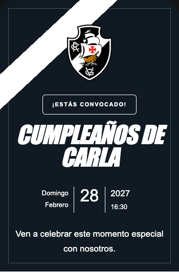 Invitación Vasco