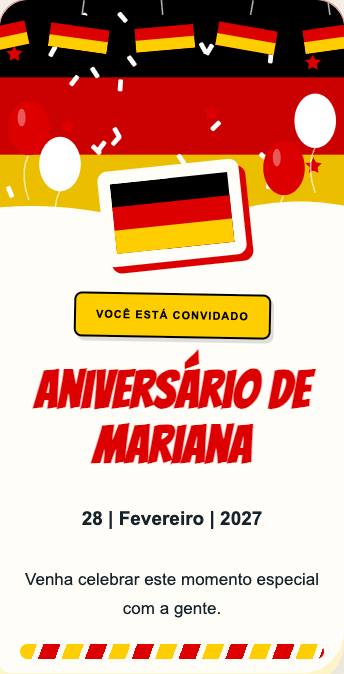 Convite Alemanha