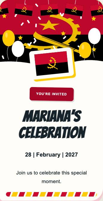 Angola Invitation