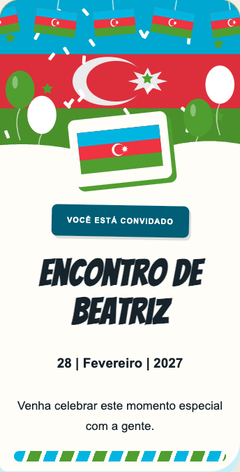 Convite Azerbaijão