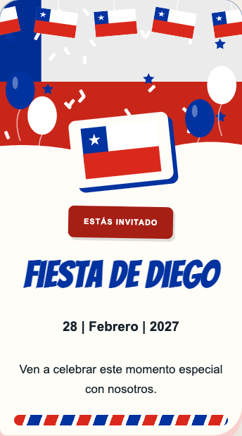 Invitación Chile