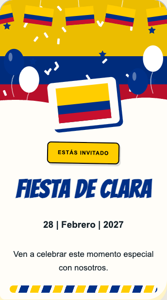 Invitación Colombia