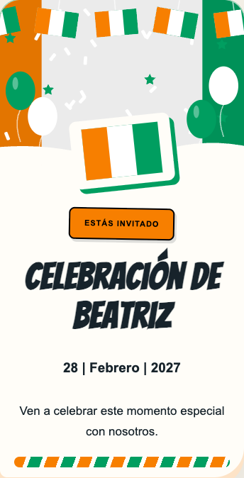Invitación Côte d’Ivoire
