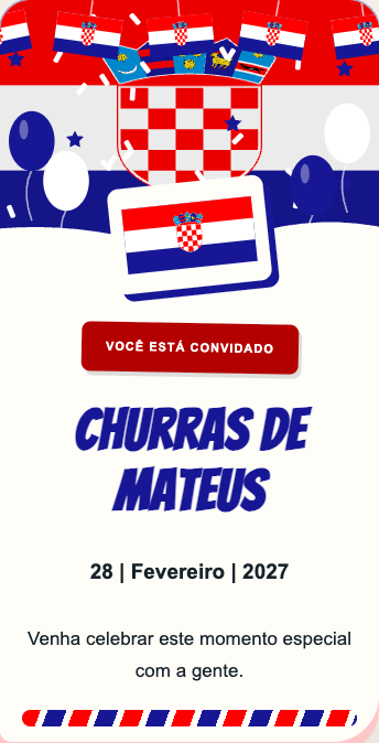 Convite Croácia