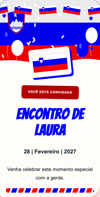 Convite Eslovênia