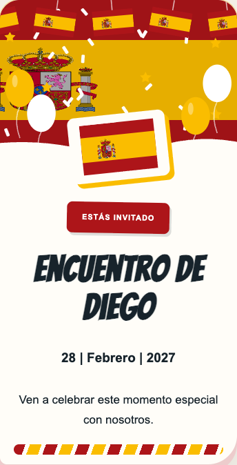 Invitación España