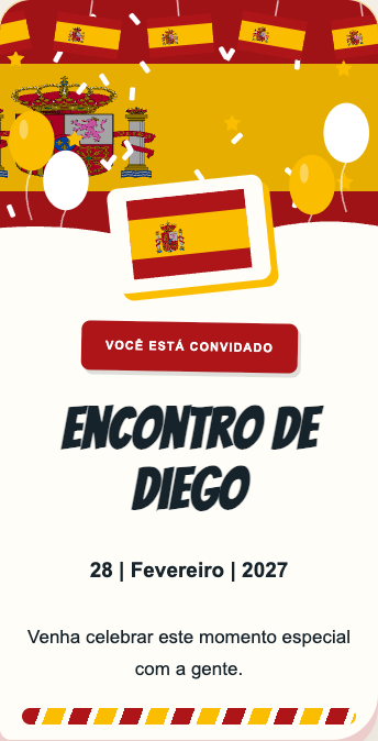 Convite Espanha