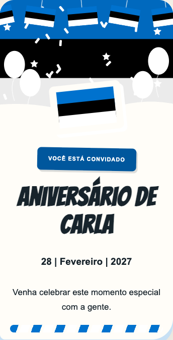 Convite Estônia