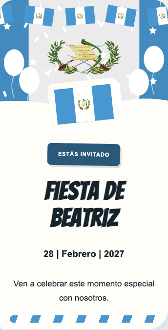 Invitación Guatemala