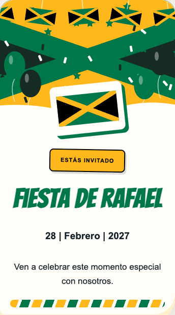 Invitación Jamaica