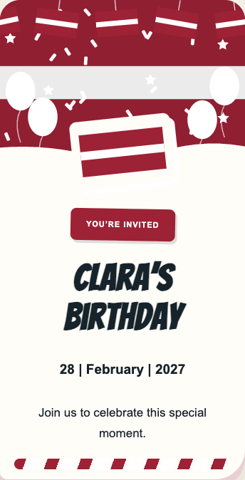 Latvia Invitation