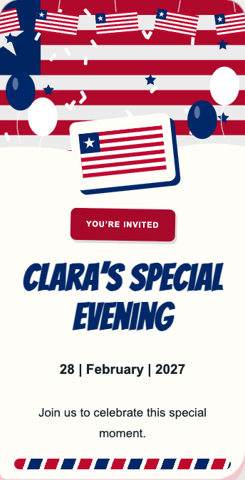 Liberia Invitation