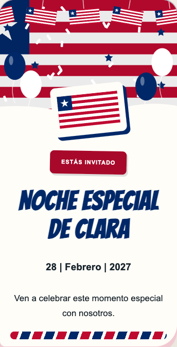 Invitación Liberia