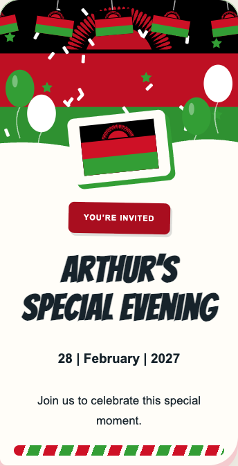 Malawi Invitation