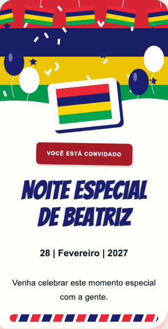 Convite Maurício
