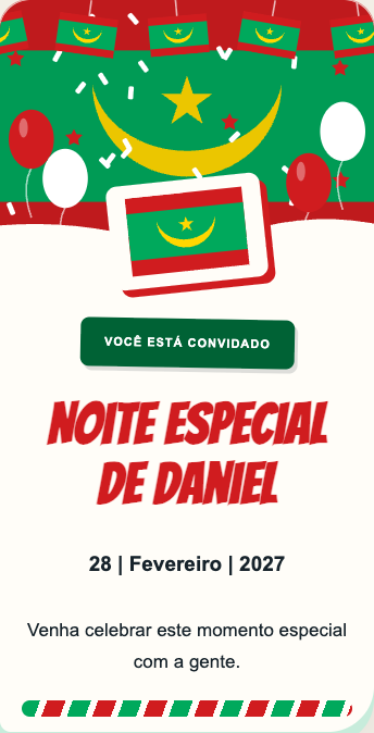 Convite Mauritânia