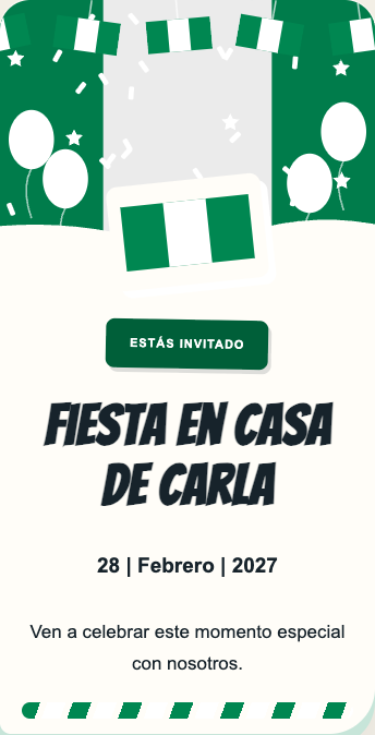 Invitación Nigeria