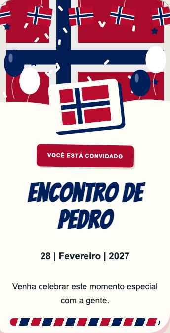 Convite Noruega