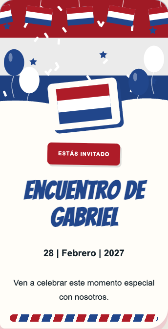 Invitación Países Bajos