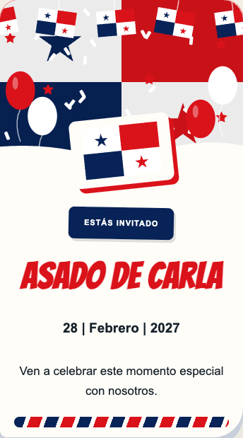 Invitación Panamá