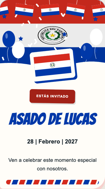 Invitación Paraguay