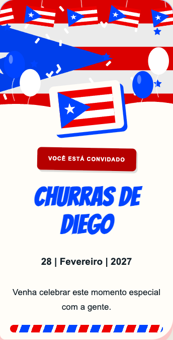 Convite Porto Rico