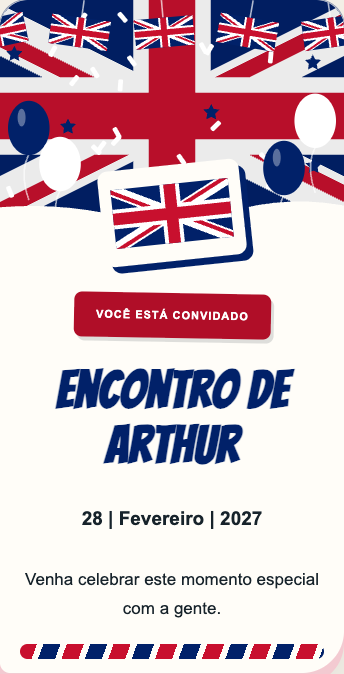 Convite Reino Unido