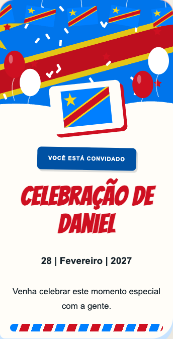 Convite República Democrática do Congo