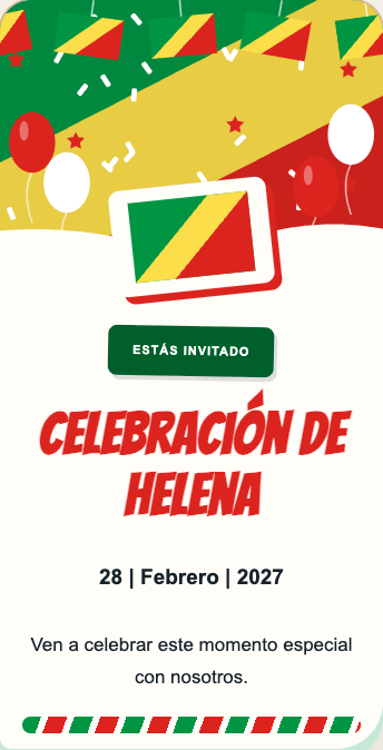 Invitación Congo