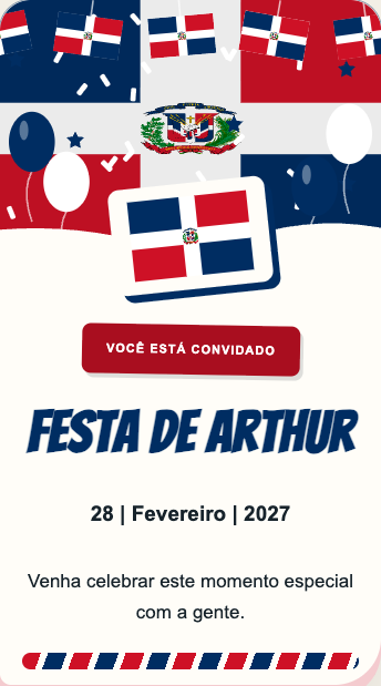Convite República Dominicana