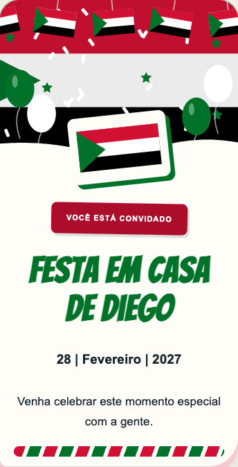 Convite Sudão