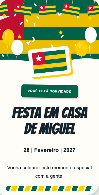 Convite Togo