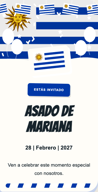 Invitación Uruguay