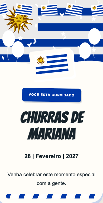 Convite Uruguai