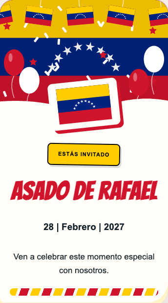 Invitación Venezuela