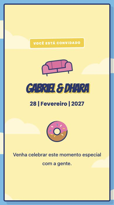 The Simpsons Birthday Invitation