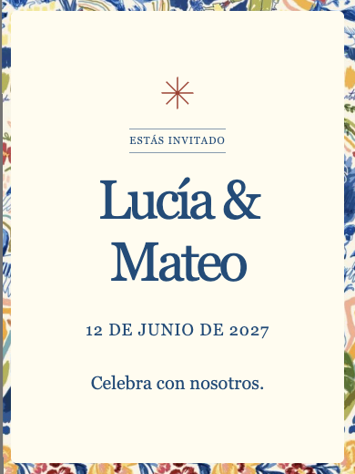 Invitación online Invitación: Brasil en Acuarela